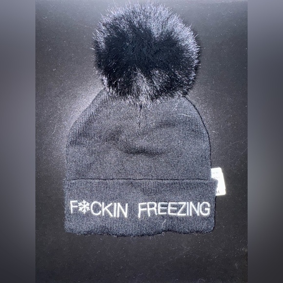 Mitchie’s Matchings F*ckin Freezing Toque Beanie - Picture 2 of 4